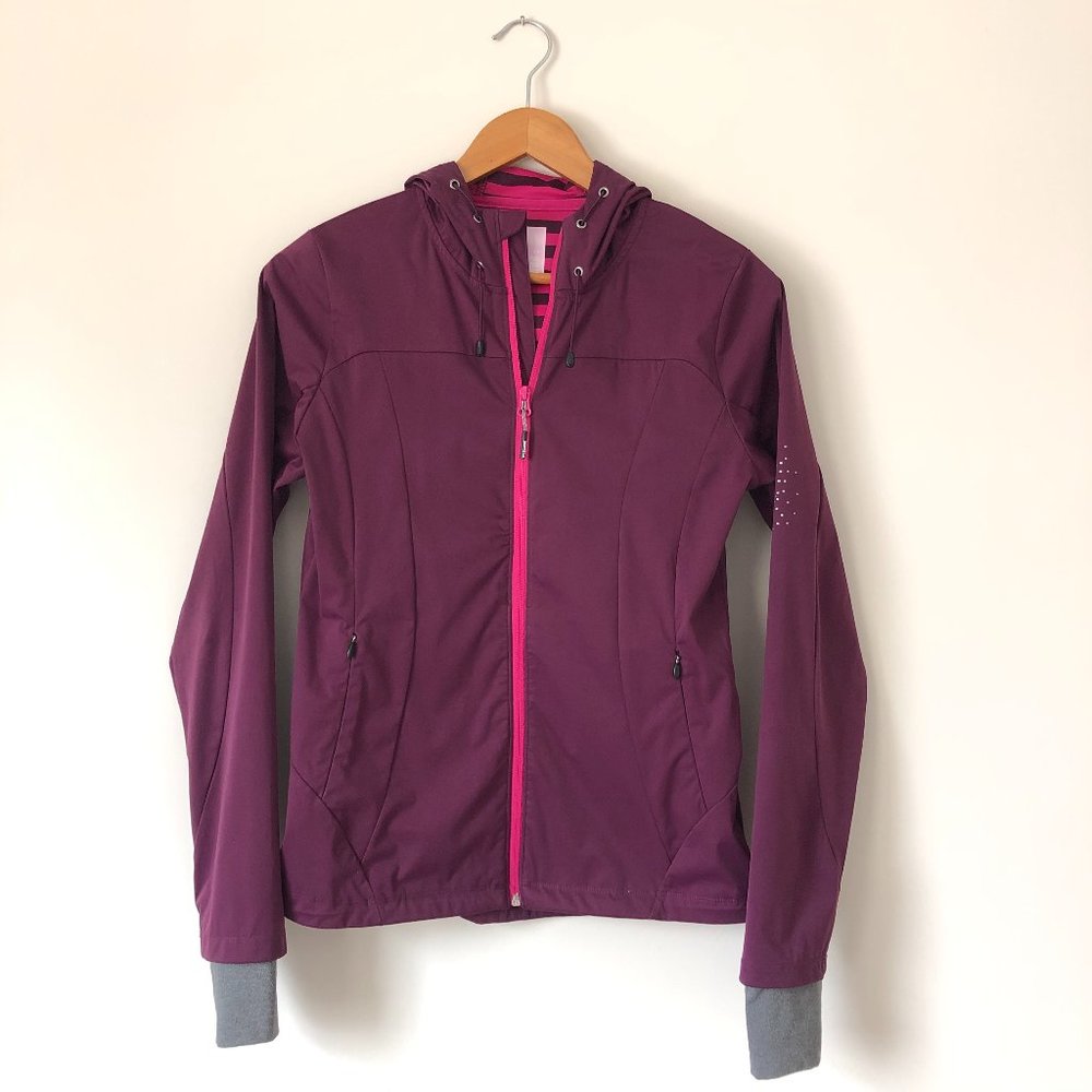 Mondetta | women's purple windbreaker/rain jacket